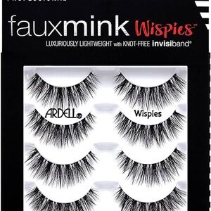 Ardell Black Faux Mink Lashes Wispy Natural Look